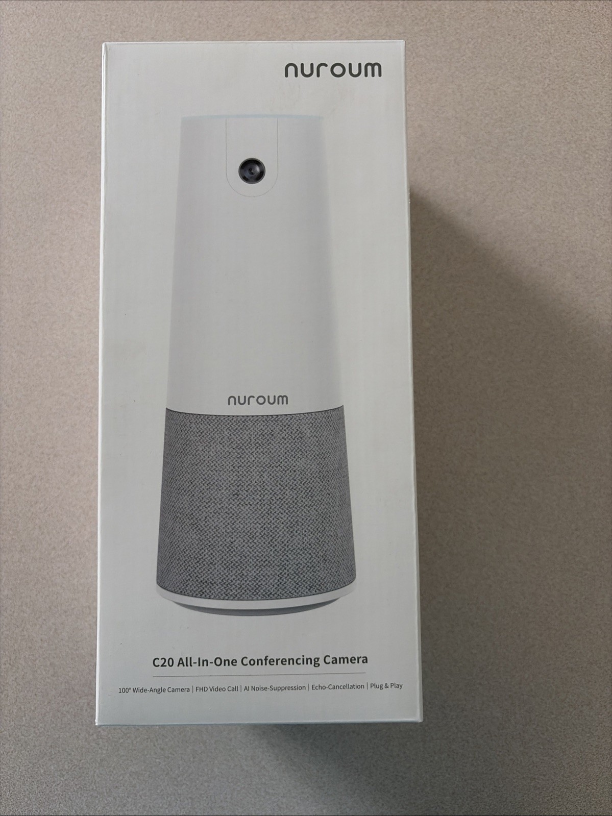 Nuroum C20 All-in-One Video Call Conference Webcam with Microphone and Speaker