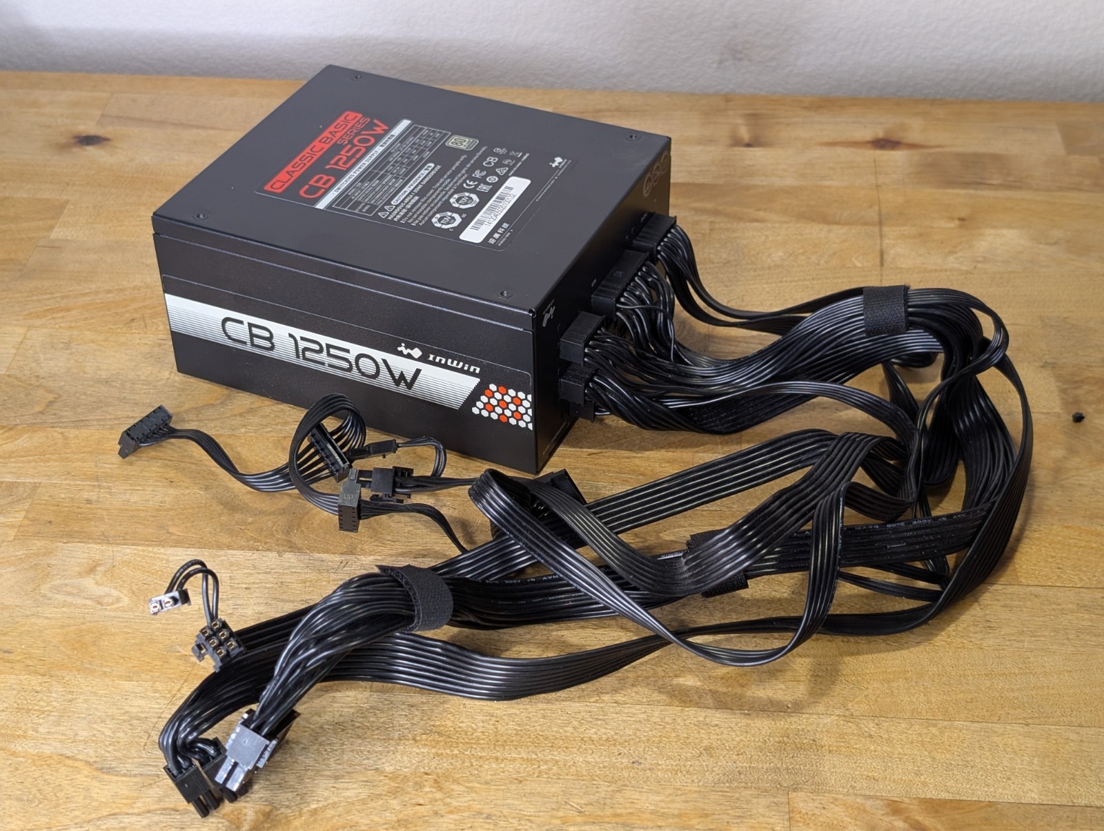 Inwin 1200W 80+ Platinum Fully Modular Power Supply – Includes Cables TESTED