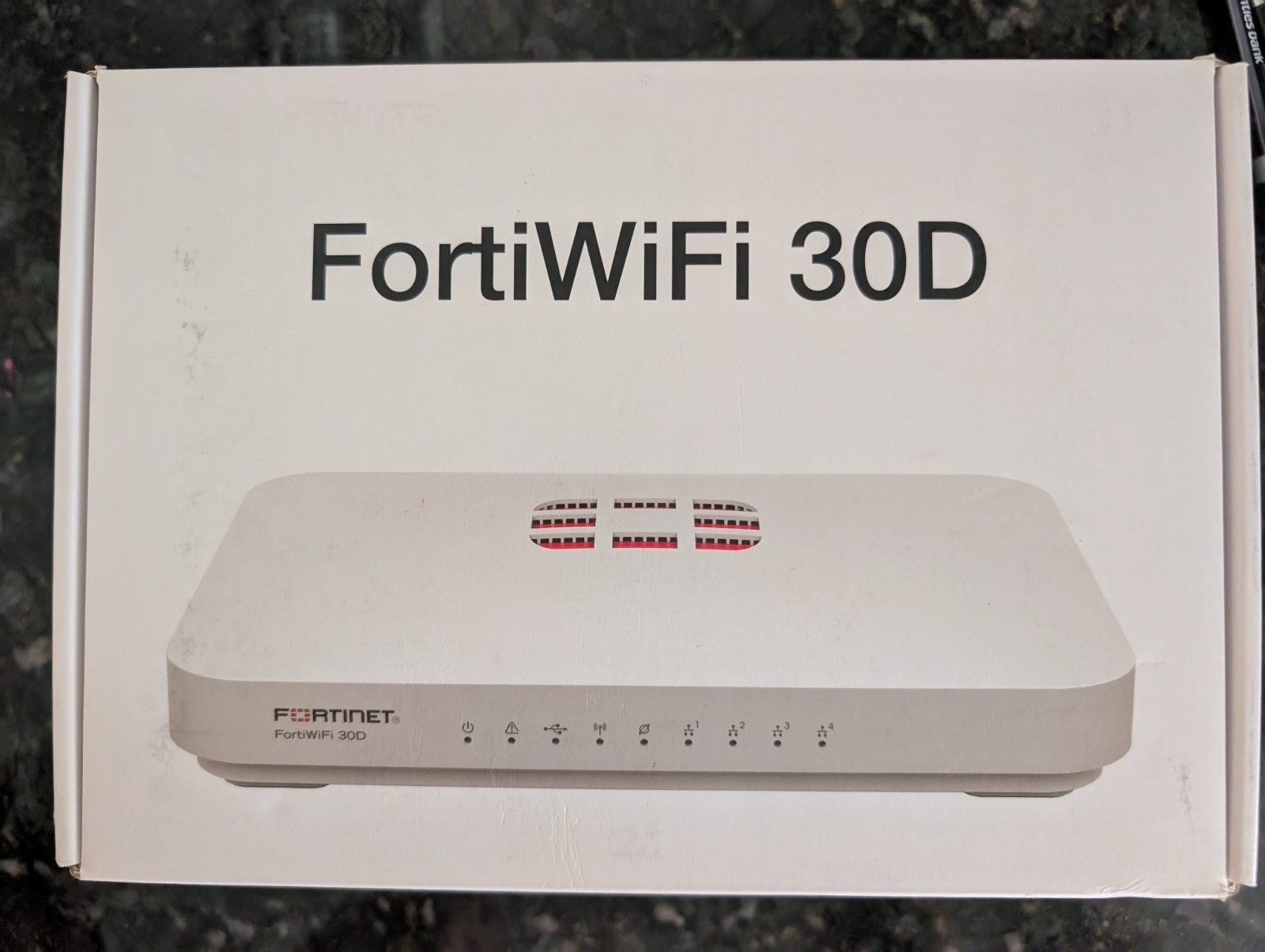 Fortinet FortiWiFi 30D Firewall Appliance FWF-30D, New/Sealed, Unopened Box.