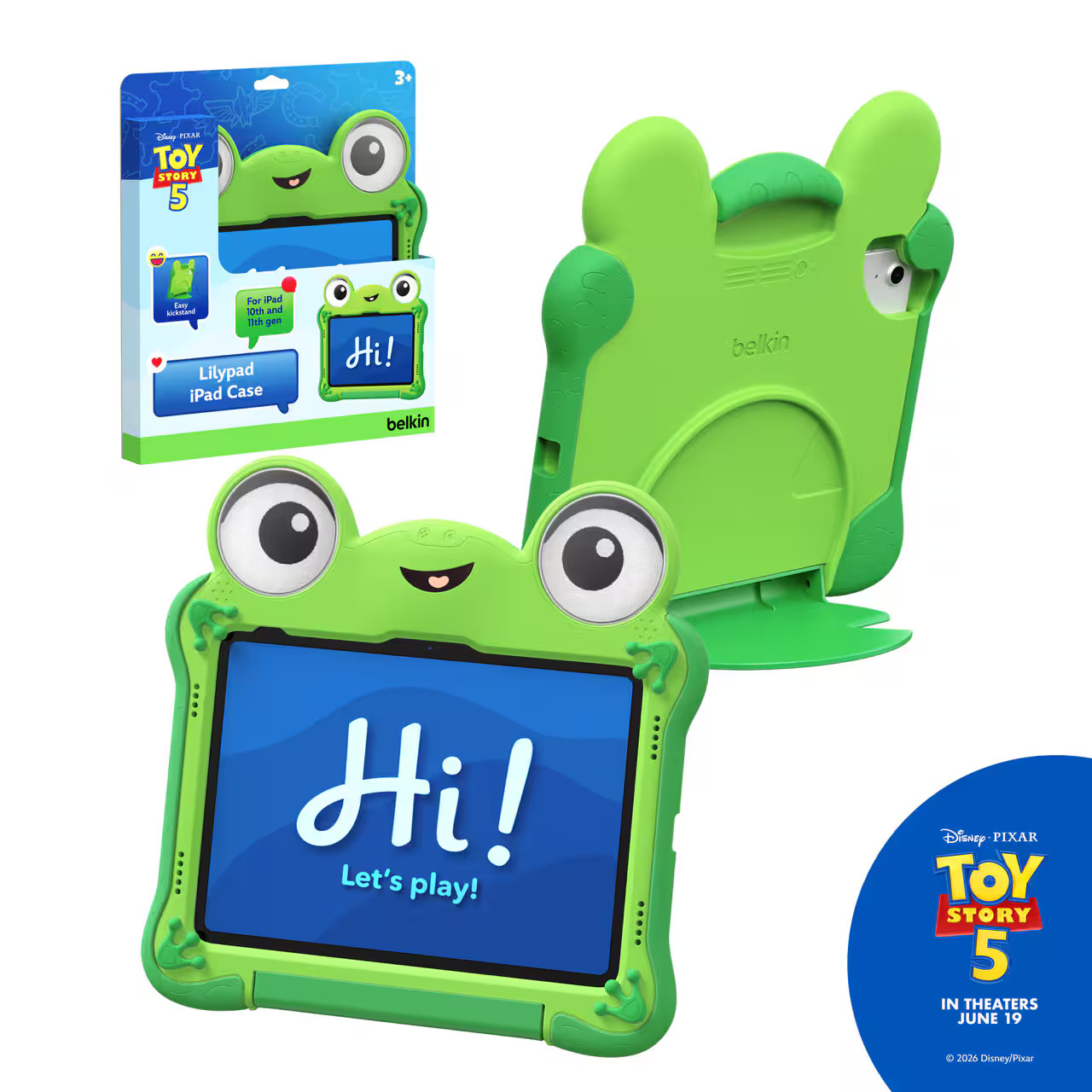 Belkin - Disney Pixar Toy Story 5 Lilypad Inspired iPad Case (11th Gen 2025, ...