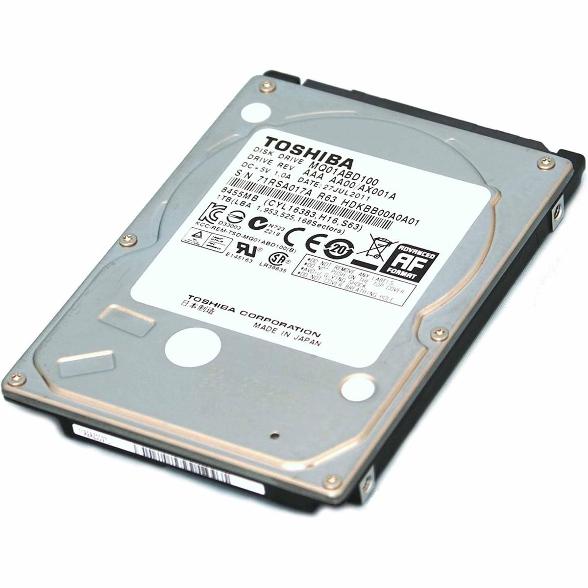 Toshiba 500GB Hard Disk HDD SATA 2.5" MQ01ABD050V Internal Notebook Laptop