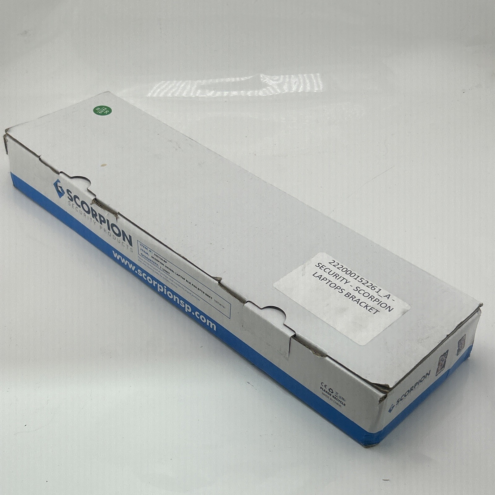 Scorpion Universal Laptop Security Bracket 522138-BP Walmart Placemat Fit NIB