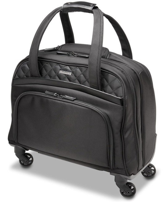 Kensington Contour 2.0 Executive Balance Laptop Spinner — 15.6" K60380WW Black
