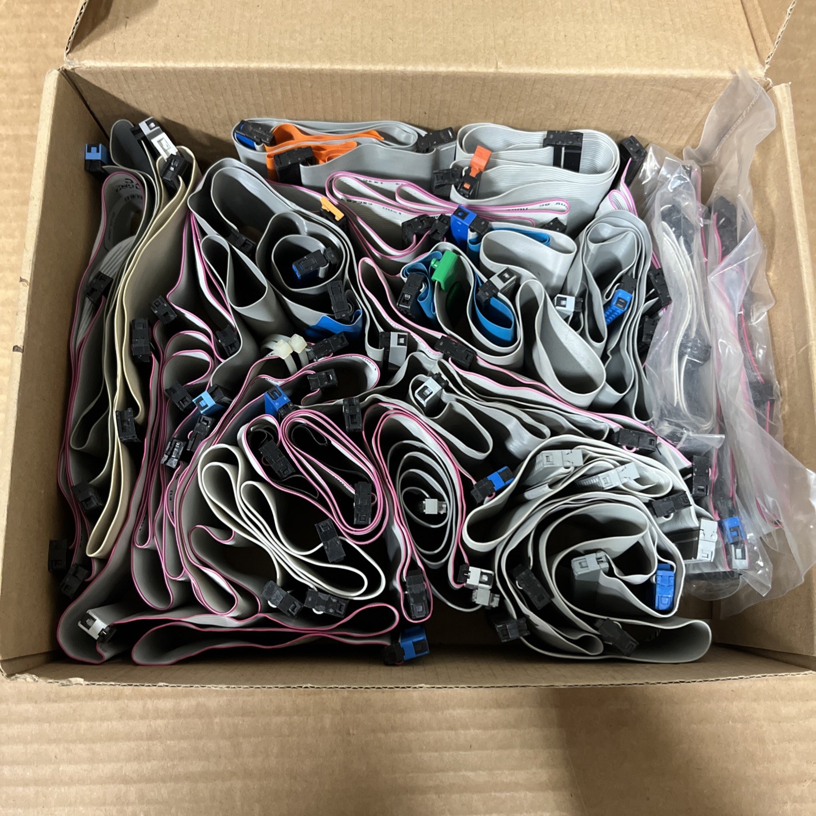 Bulk Lot of IDE / Floppy Ribbon Cables