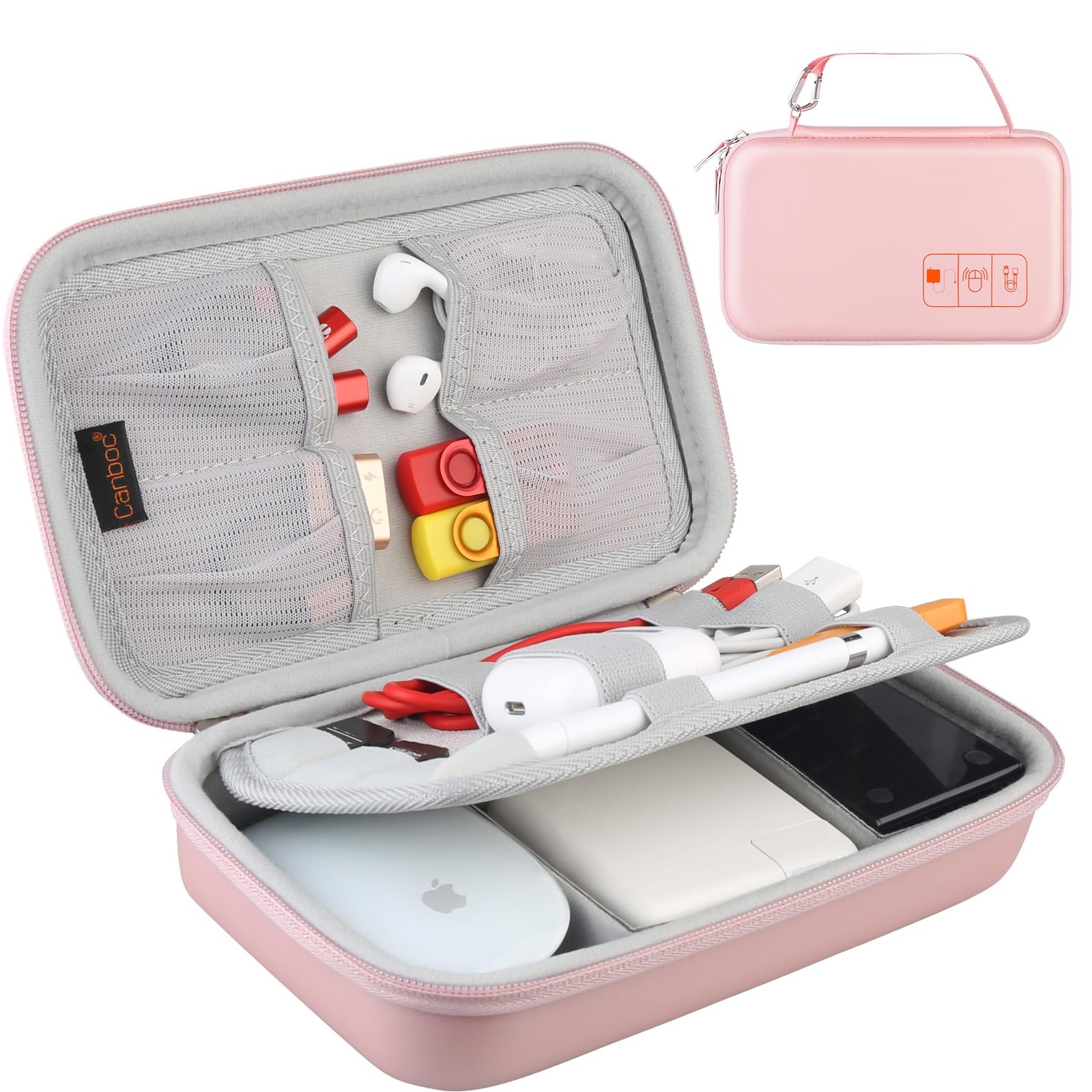 Hard Electronic Organizer Case Electronics Accessories Storage Pouch Bag