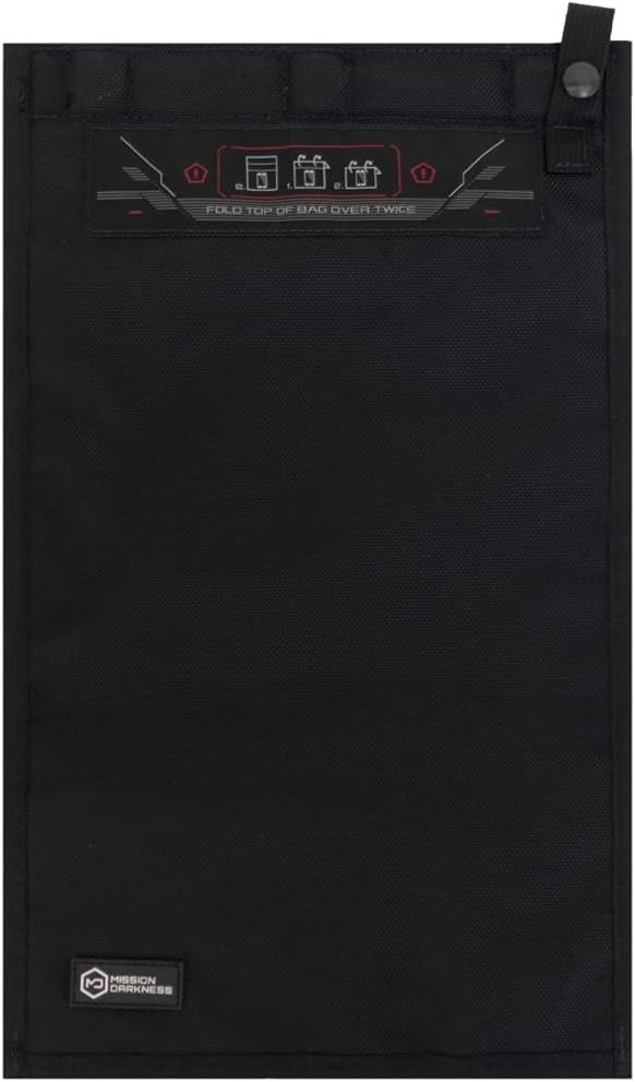 Mission Darkness NeoLok Non-Window Faraday Bag for Tablets (+ Secure Black 