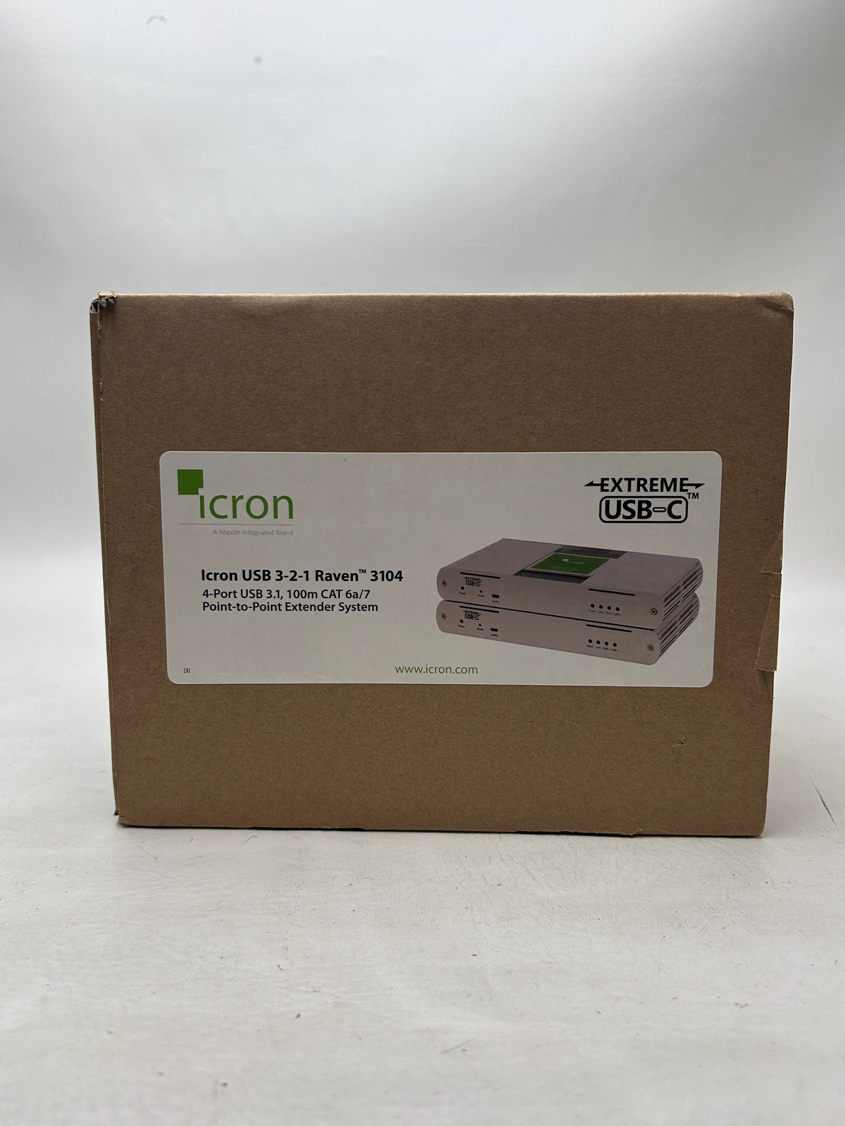 New Icron Raven 3104 4-Port USB 3.1 Cat6a/Cat7 Extender ICR3104