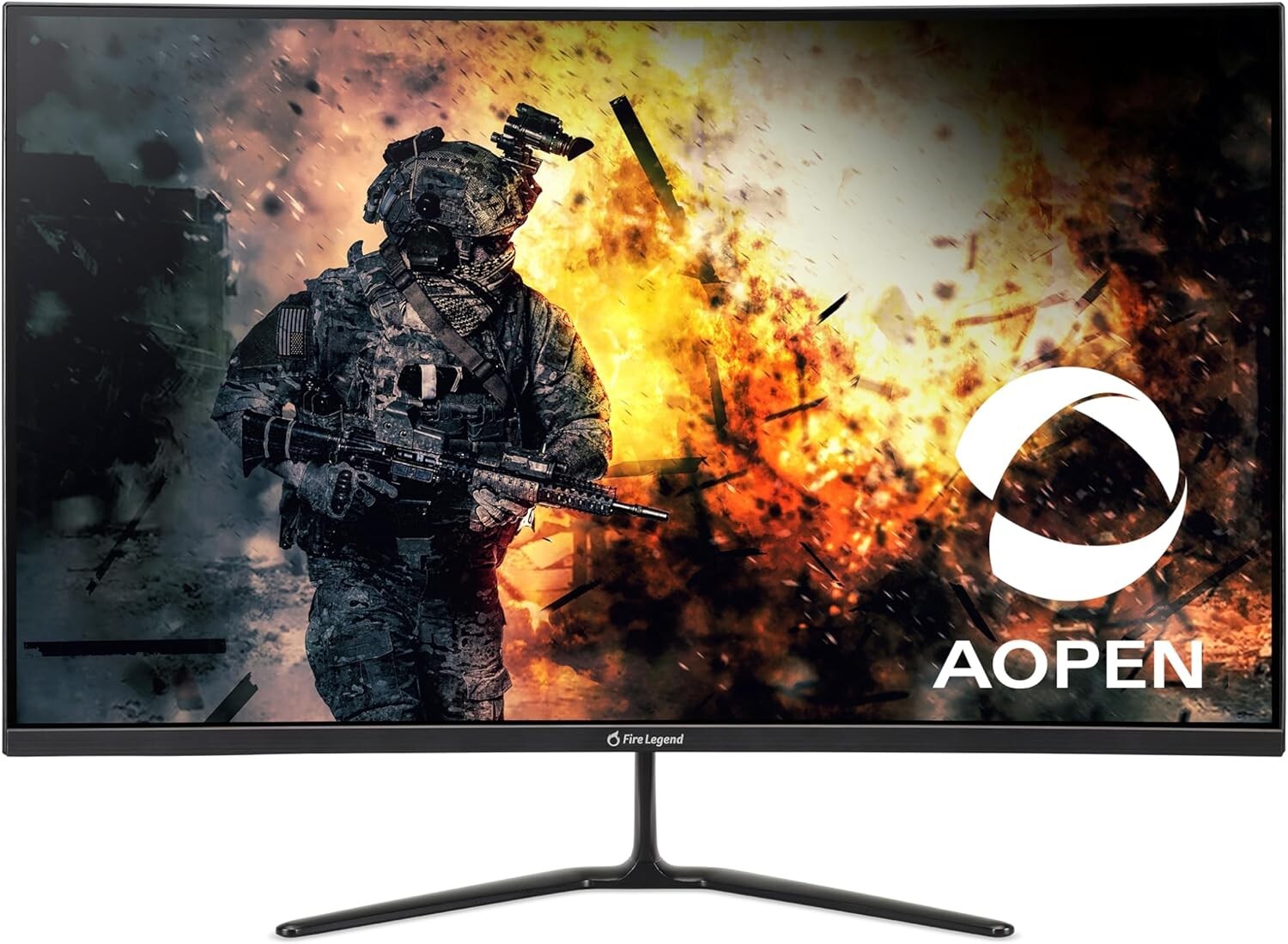 AOPEN by Acer 32HC5QR S3biipx 31.5" Full HD 1920 x 1080 16:9 Curved Monitor NEW