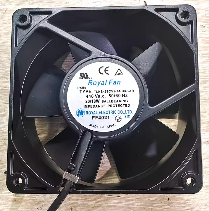 1PCS New Royal Fan TYP TLHS459CV1-44-B37-AR 440V 20/18W high voltage fan