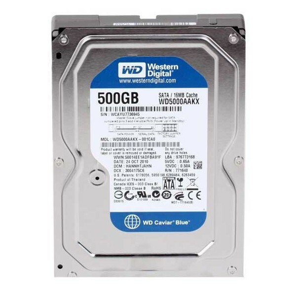 HP Pavilion HPE H8-1222 - 500GB SATA Hard Drive with Windows 10 Home 64-Bit