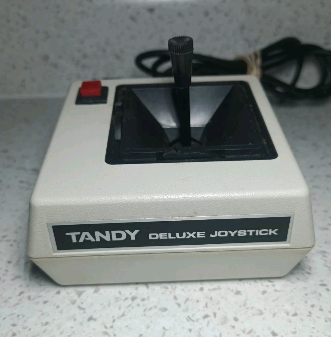 Vintage Tandy TRS-80 Deluxe Joystick Controller  26-3012A 