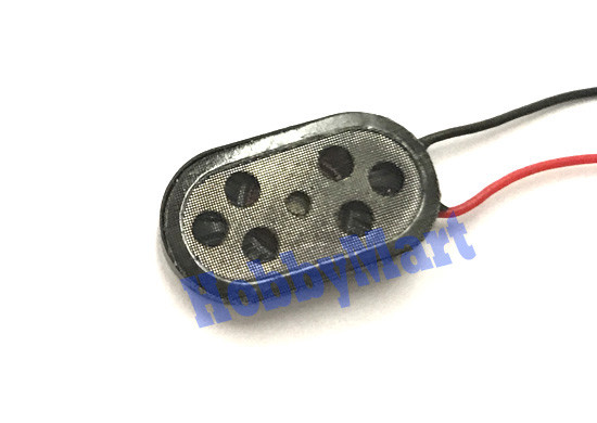 Oval shape Micro mini Speaker 18mm x 10mm x 3.4mm 8 Ohm 1.0 Watt with wire