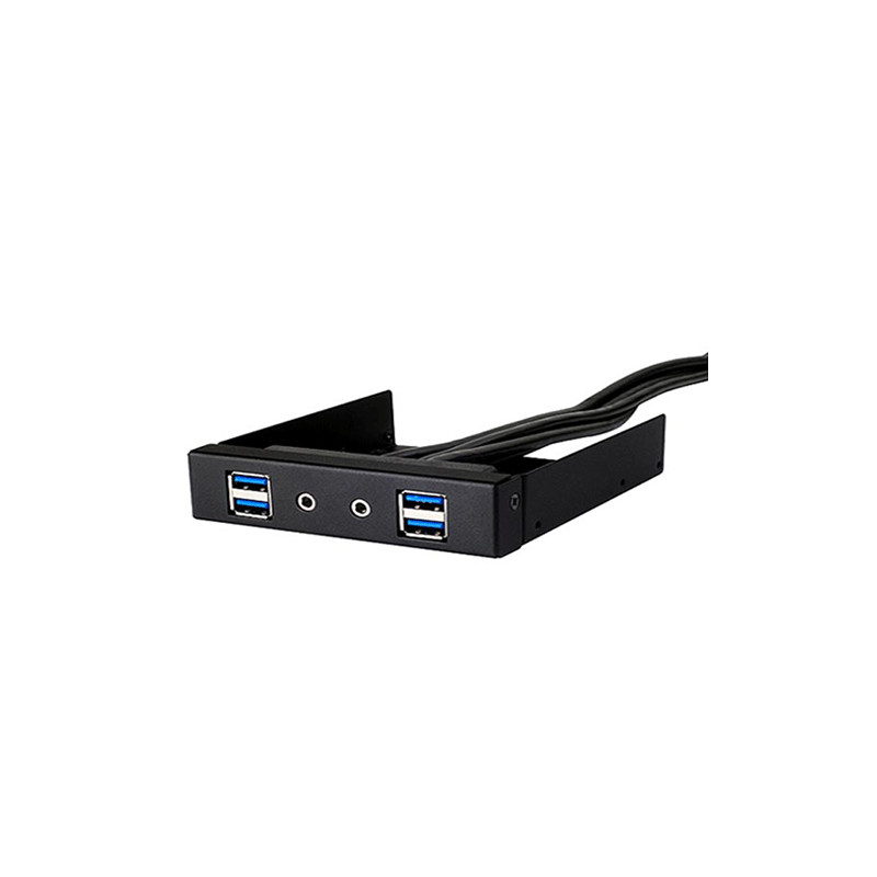 SilverStone FP32B Aluminum 3.5-Inch Drive Bay with USB X 4 + E1394