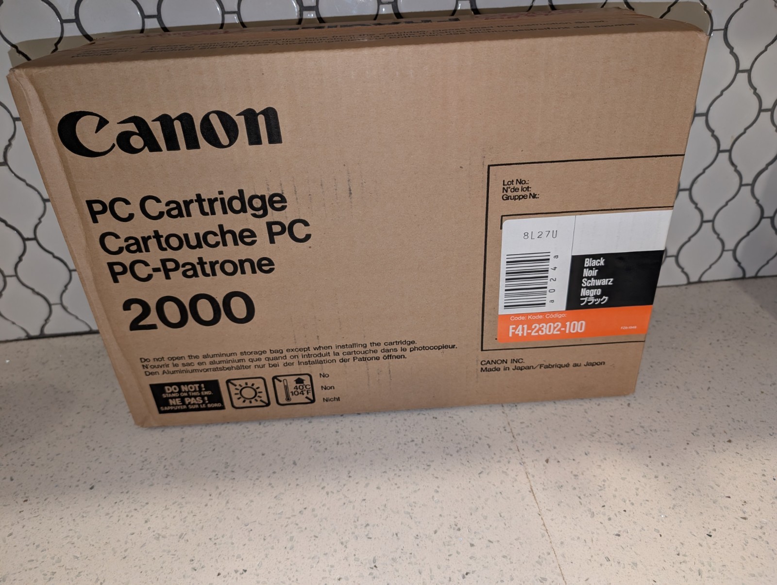 Canon f41-2302-100 Cartridge New, NOS Oem Original