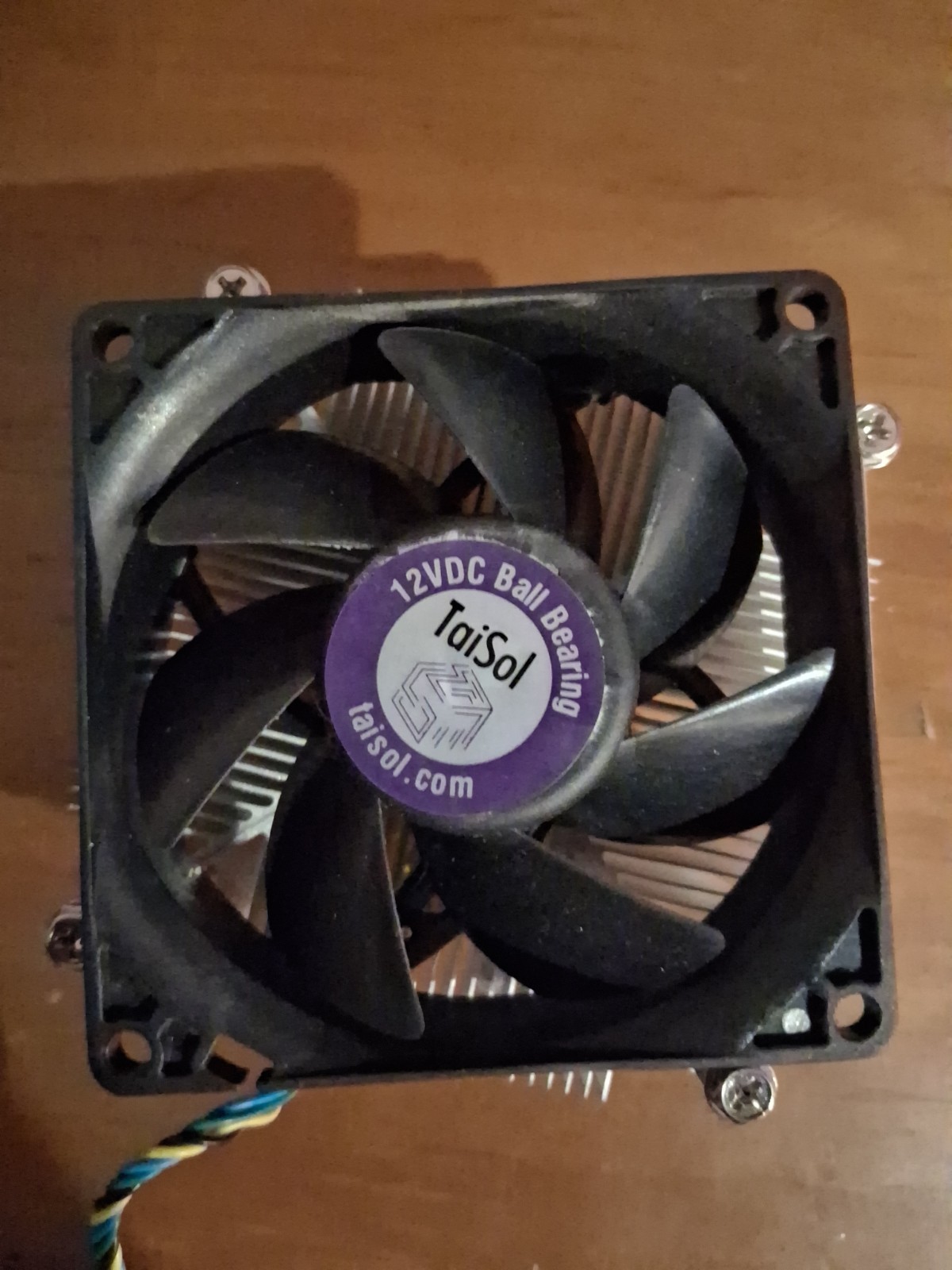 Lenovo cooling fan and heat sink fru p/n:03t9513 80x25mm 4wire