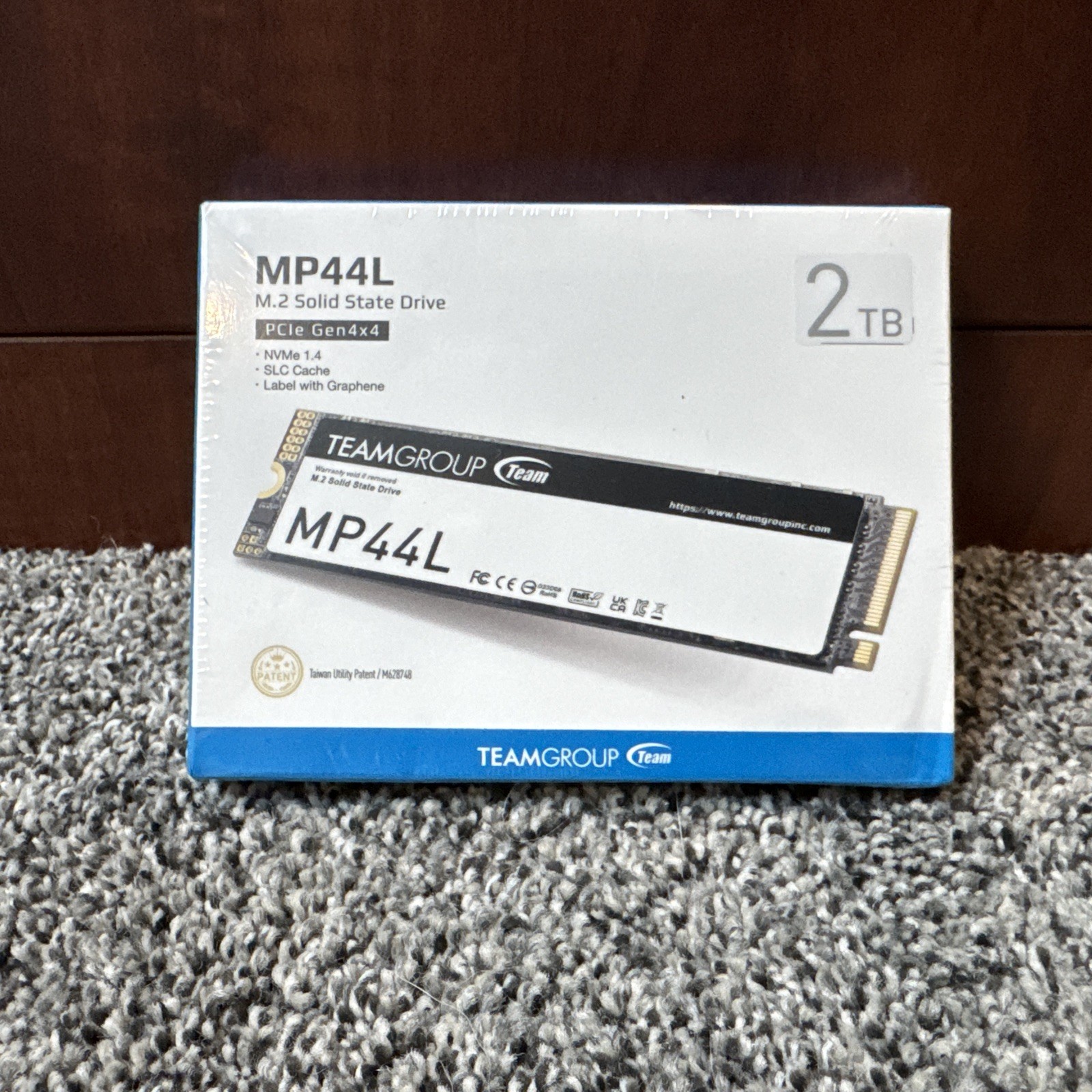 M.2 2280 Solid State Drive PCIe Gen4x4 MP44L 2TB NVMe 1.4 BRAND NEW FACTORY SEAL