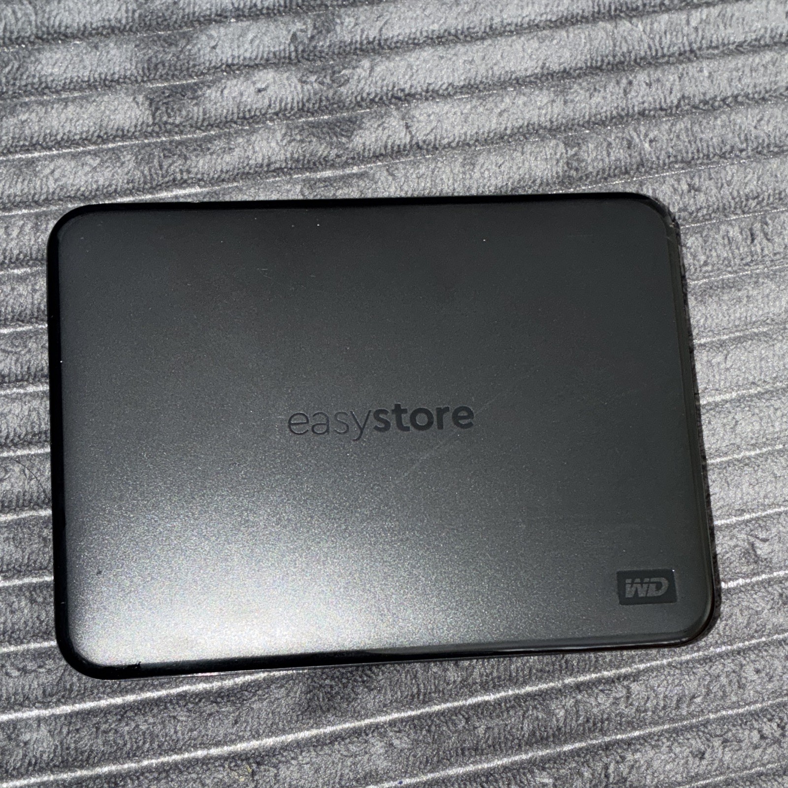 WD easystore 2TB Portable External Hard Drive USB 3.0 Black UNIT ONLY/ NO CABLE