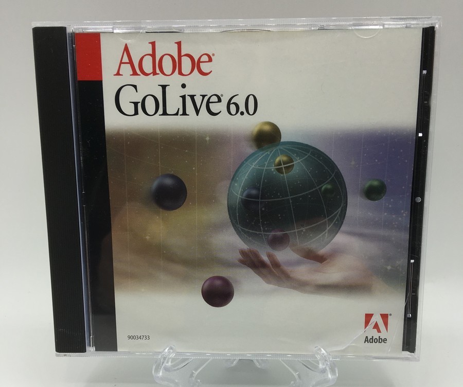 Boxed Adobe Golive 6.0 for Mac - Education Version w/ Product Key (90034733)