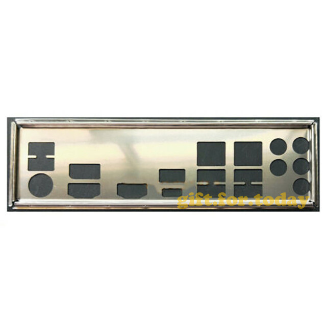 For ASRock Z390M-ITX/ac Shield IO I/O Rear Baffle Backplate Motherboard