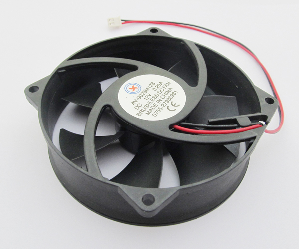 5pcs 12V 0.20A 9025 Round CPU Fan Brushless DC Cooling fan 2pin 2.54 Connector