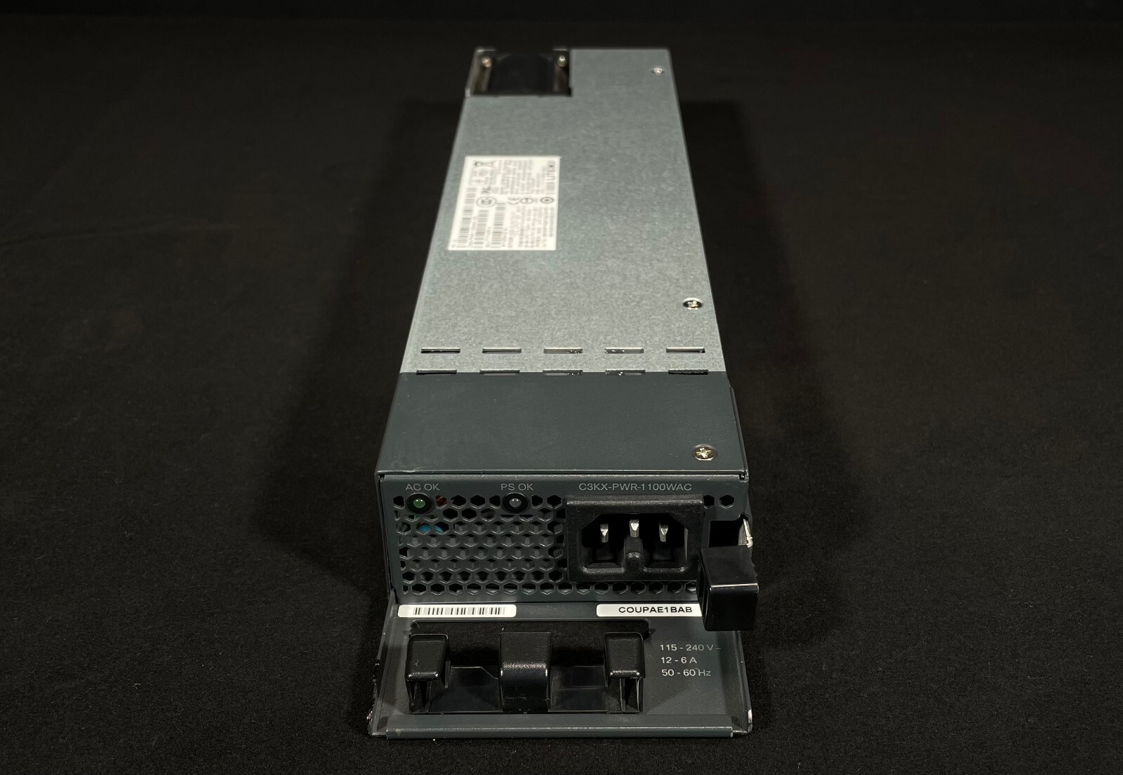 Cisco C3KX-PWR-1100WAC AC Power Supply 1100W 3560x 3750x 3850 -Same Day Shipping
