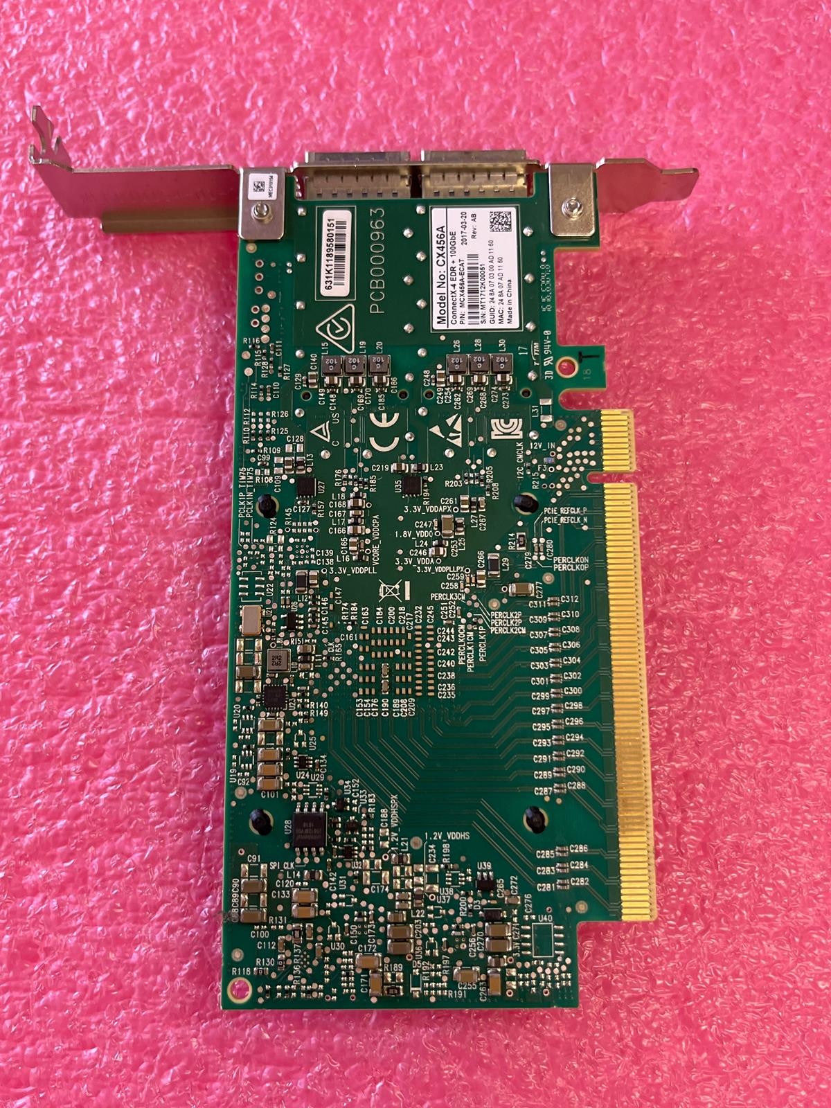 MELLANOX MCX456A-ECAT DUAL PORT