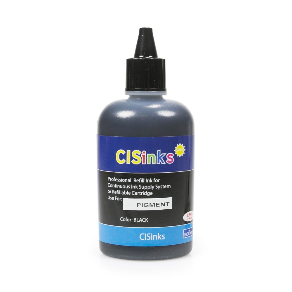 Pigment Black Refill Universal Ink Bottle for Canon GI290 PIXMA G4210 G1200