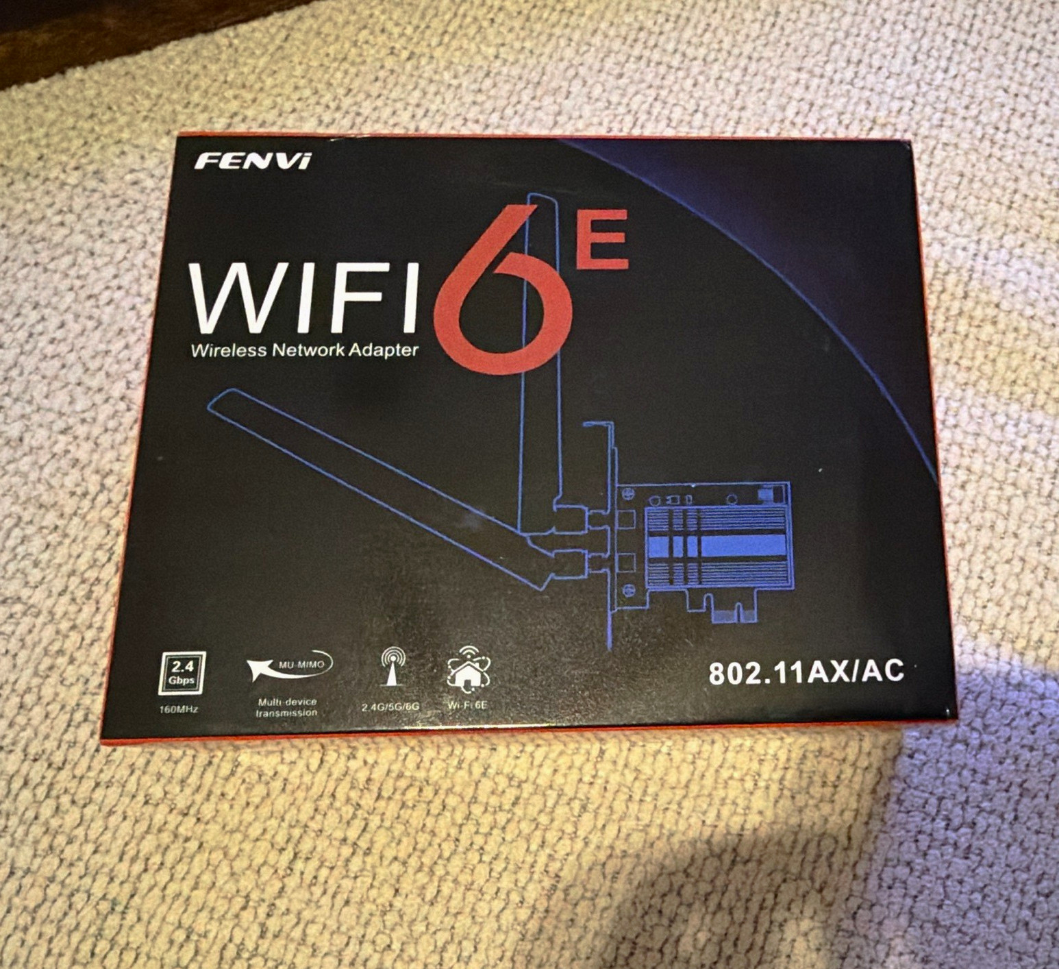 Fenvi FV-AXE3000Pro WiFi 6E PCIe Wireless Network Adapter 2.4 Gbps