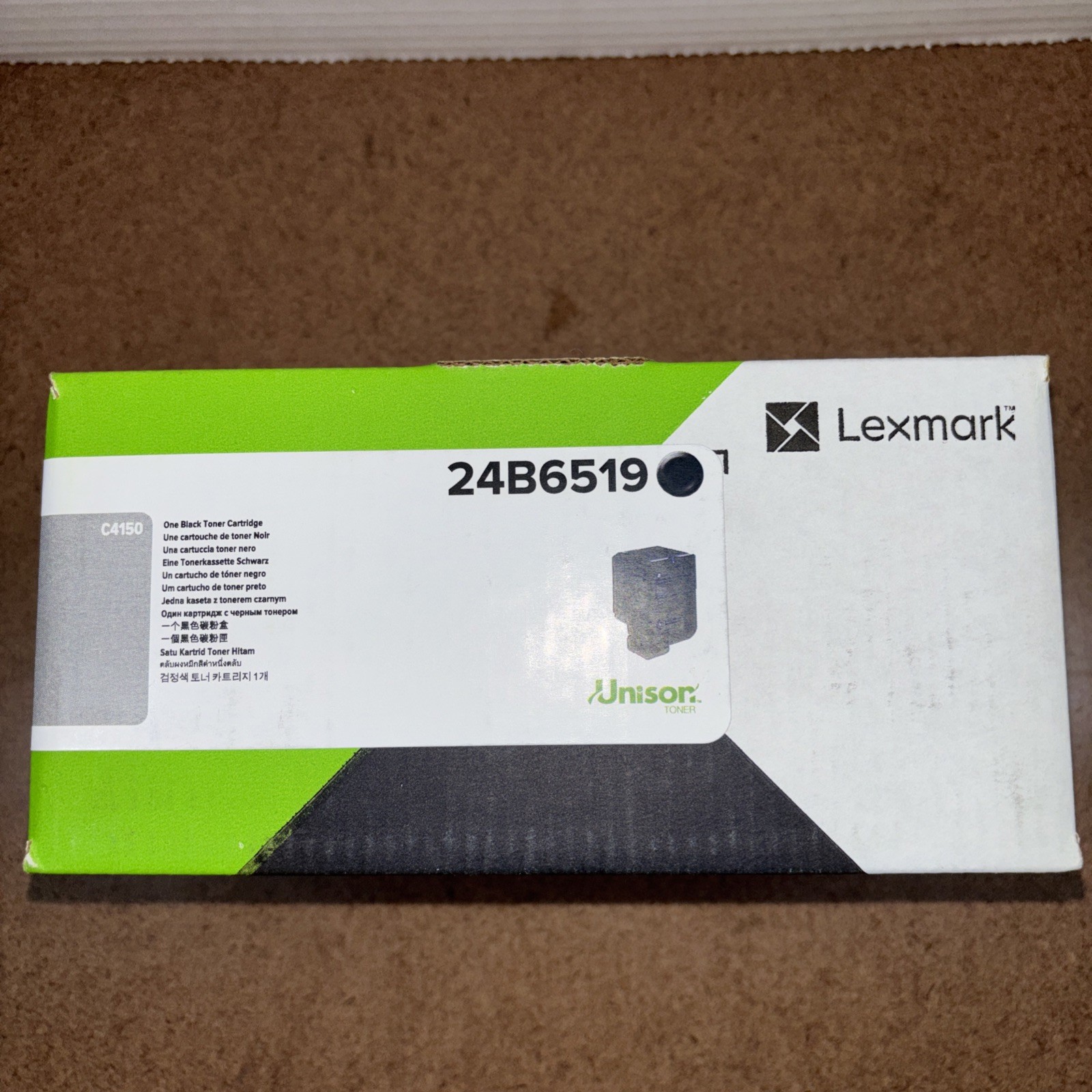 Genuine Lexmark 24B6519 Black Toner Cartridge for C4150