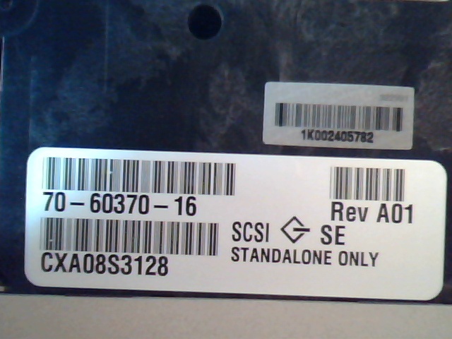 DLT Tape Drive Compaq 35/70 GB TH6AE-HK A21 70-60370-16 A01 SCSI Standalone 