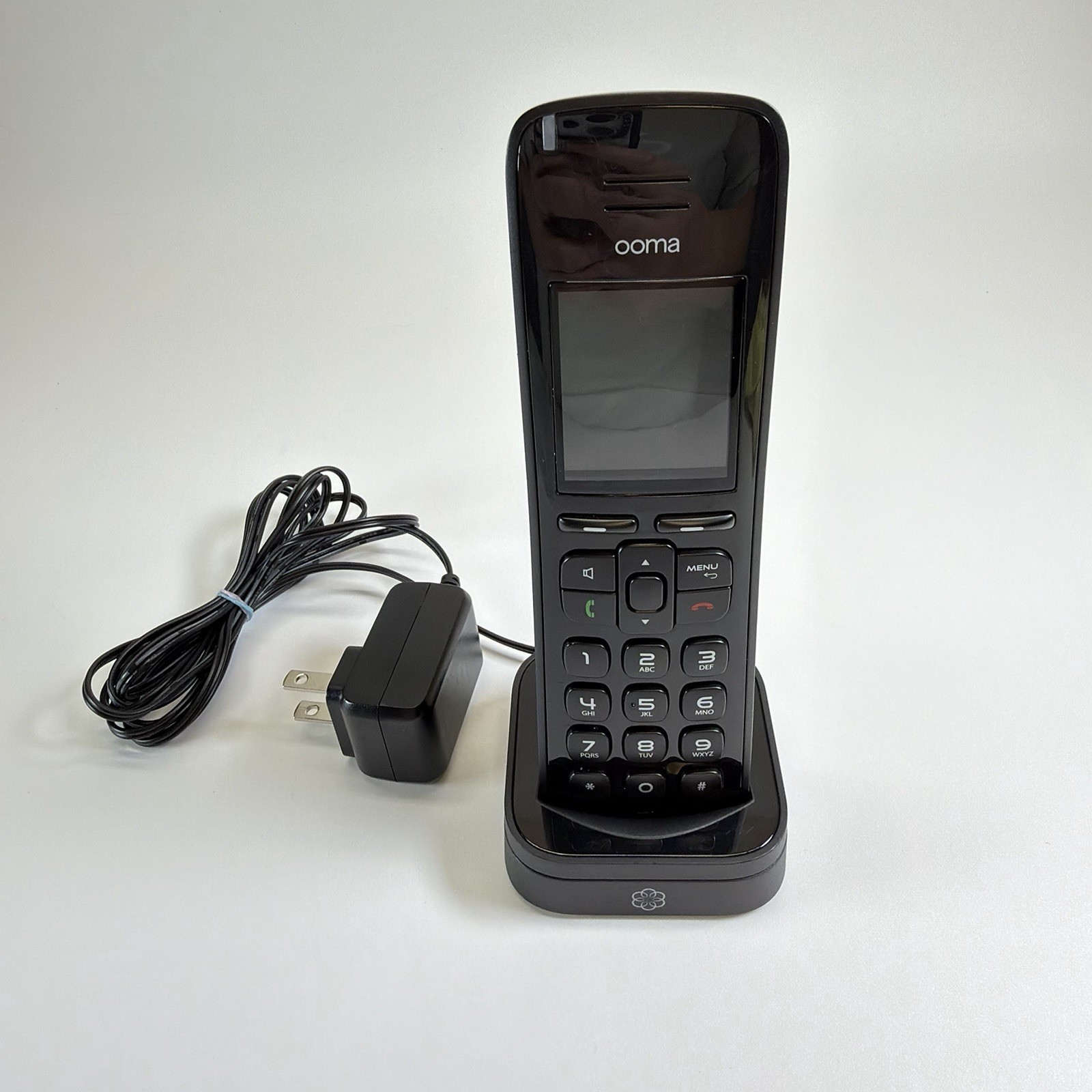 Ooma Phone HD3 Replacement Handset Only Black 110-0154-200 TESTED