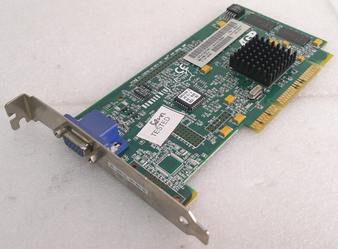 IBM Number Nine (01N1959, 01-338110-00) SR9 AGP SDRAM 8MB Video Card