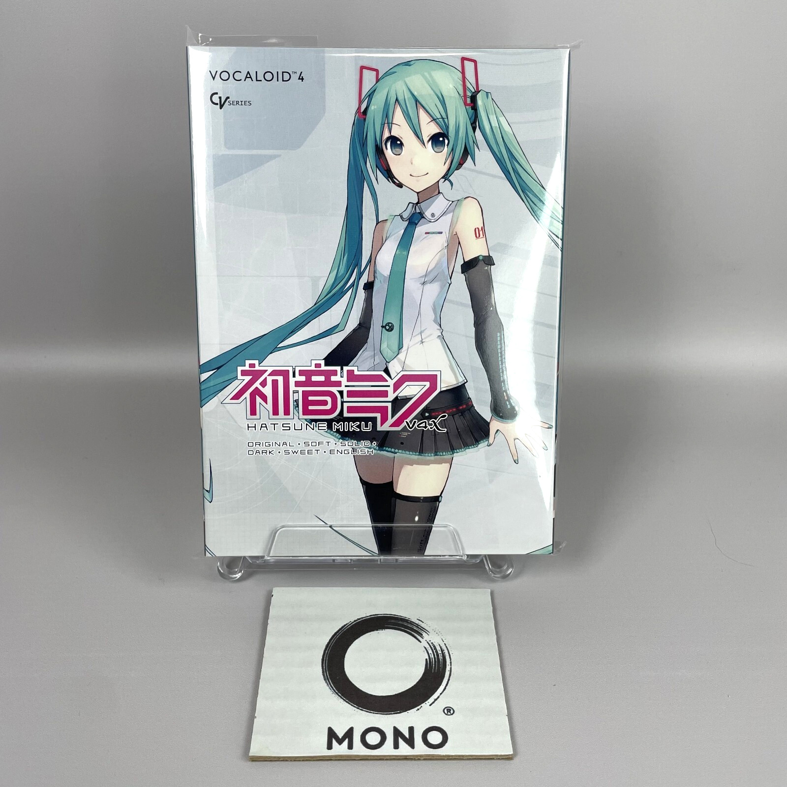 CRYPTON VOCALOID4 Hatsune Miku V4X  incl. ENGLISH PACKAGE Software Japan New