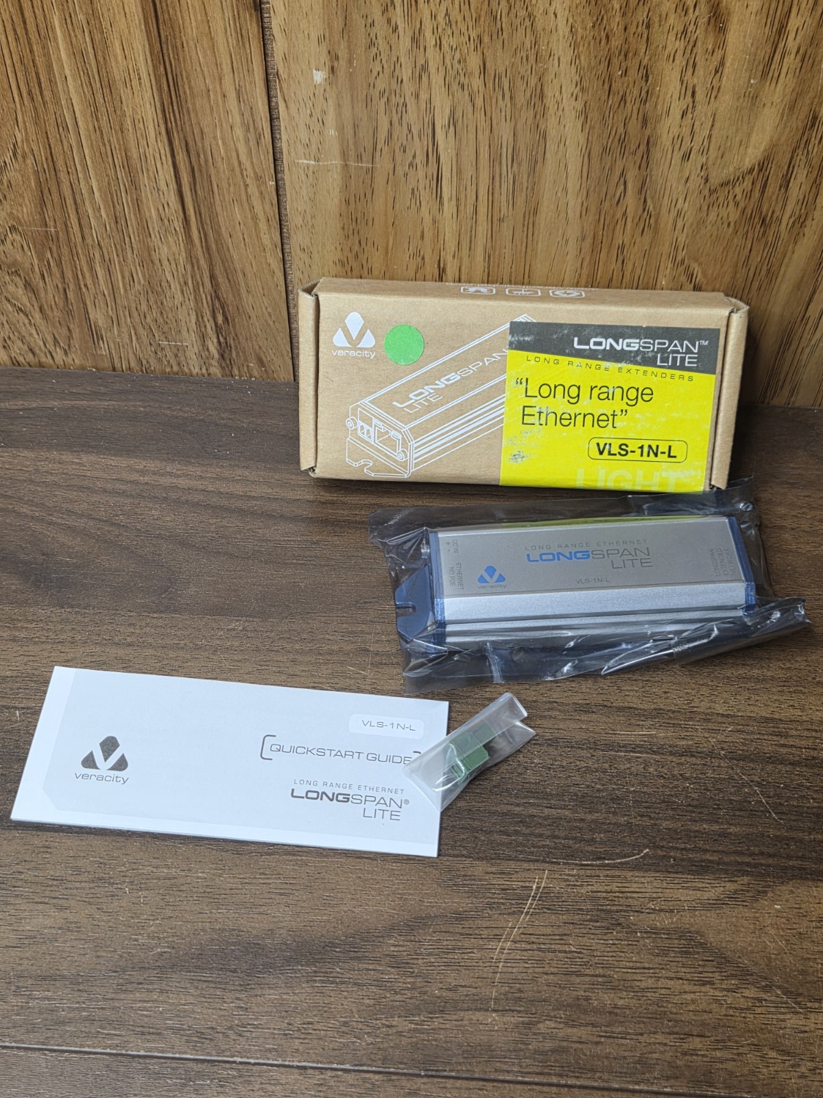 Veracity VLS-1N-L Longspan Lite Long Range Ethernet New Open Box