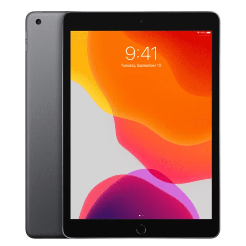 Apple iPad 7th Gen 10" Space Gray 128GB A2197 MW772LL/A WiFi Only Very Good (CF)