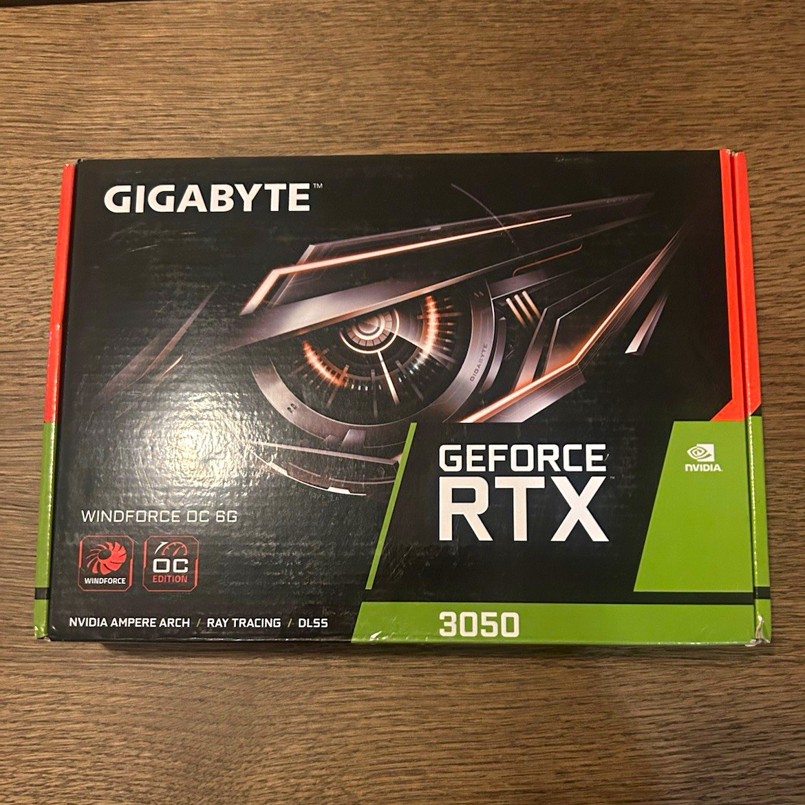 GIGABYTE GeForce RTX 3050 WINDFORCE OC 6GB Ray Tracing DLSS GPU