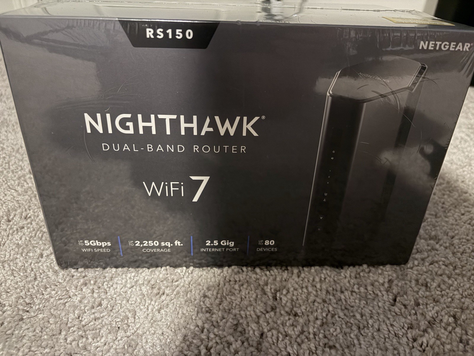 NETGEAR Nighthawk RS150 Dual-Band WiFi 7 Internet Router