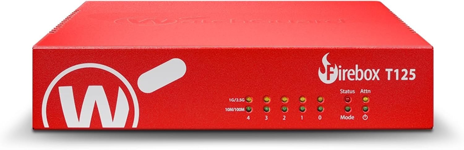 Trade Up to WatchGuard Firebox T125 with 3-yr Basic Security Suite  WGT125413