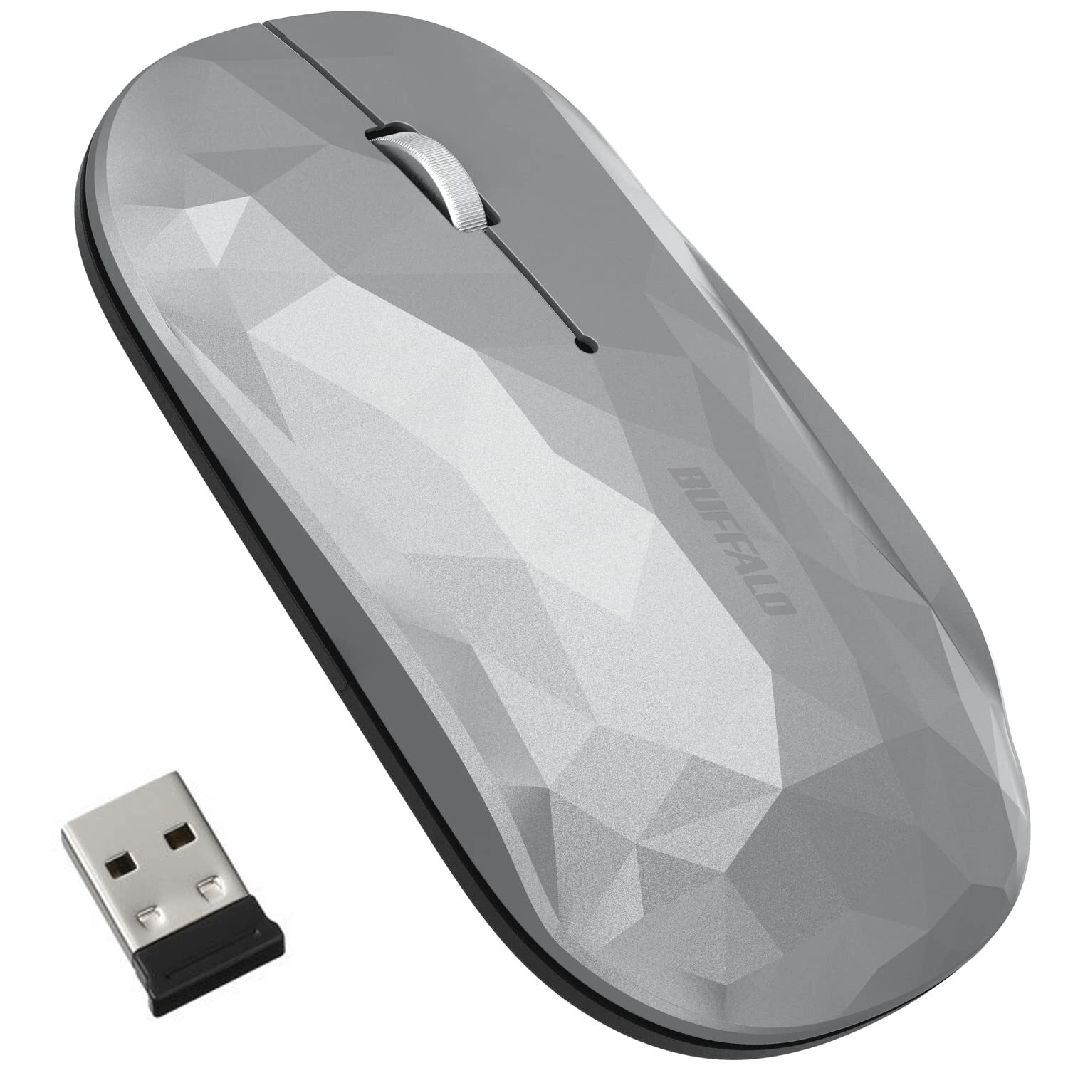 Buffalo Wireless Mobile Mouse 2.4GHz Receiver Included FLEXUS Thin and