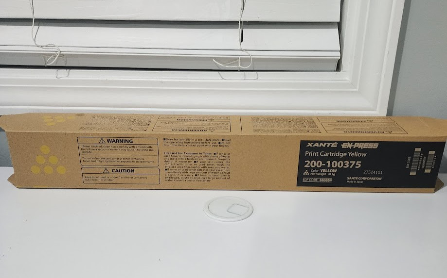 Xante En/Press Yellow Toner 200-100375