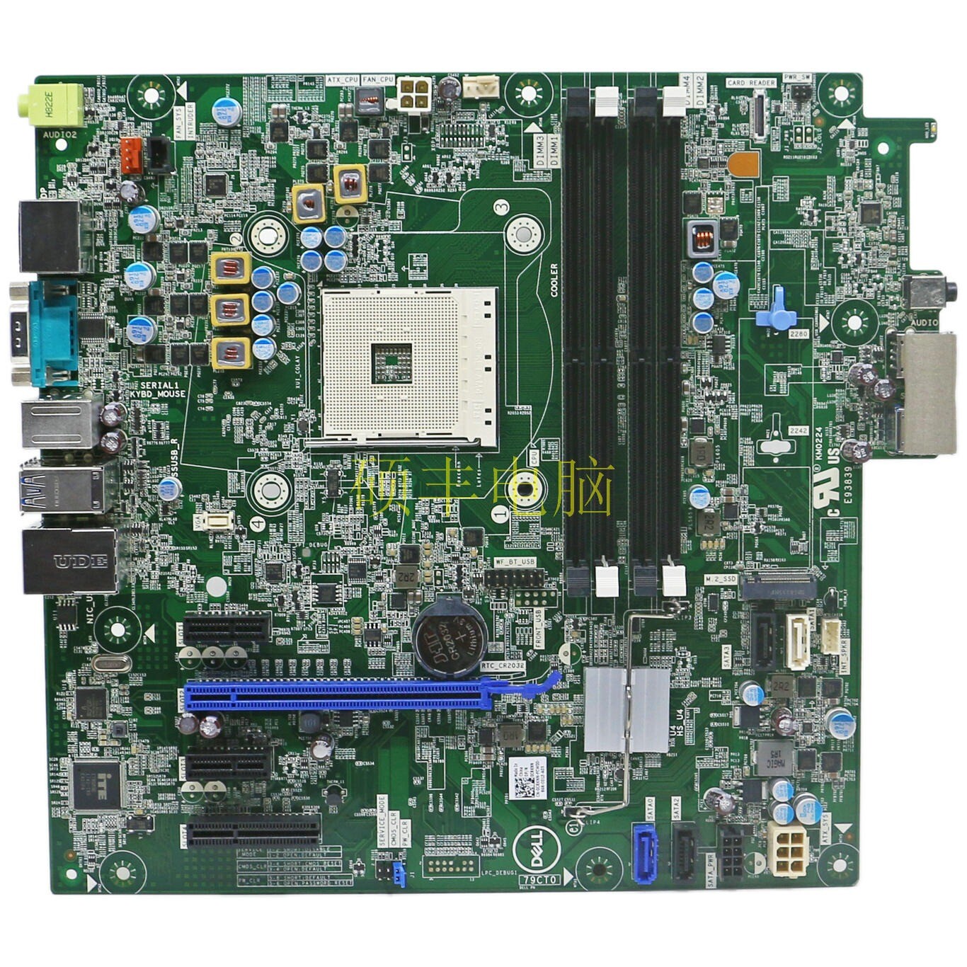 For DELL OptiPlex 5055 Tower CRKNN motherboard  DDR4 64GB DP M-ATX Tested OK