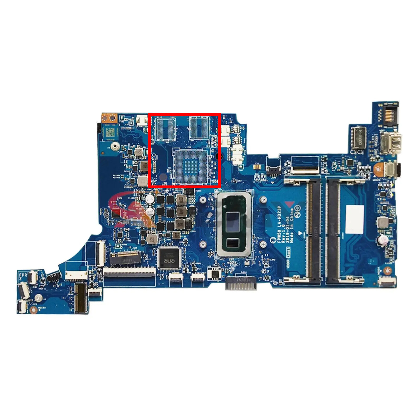 LA-H323P For HP 15-DW 15-DW0037WM 15S-DU motherboard 6405U I3 I5 I7 CPU UMA CPU 