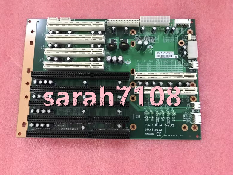 1PC USED Advantech IPC-6608 baseplate PCA-6108P4 Rev.C2 PCA-6010VG FedEx