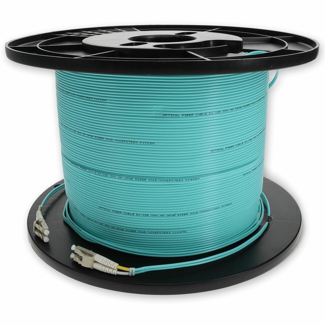 AddOn ADDLCLC100M5OM4 100m LC-LC Aqua OM4 Duplex Fiber Cable