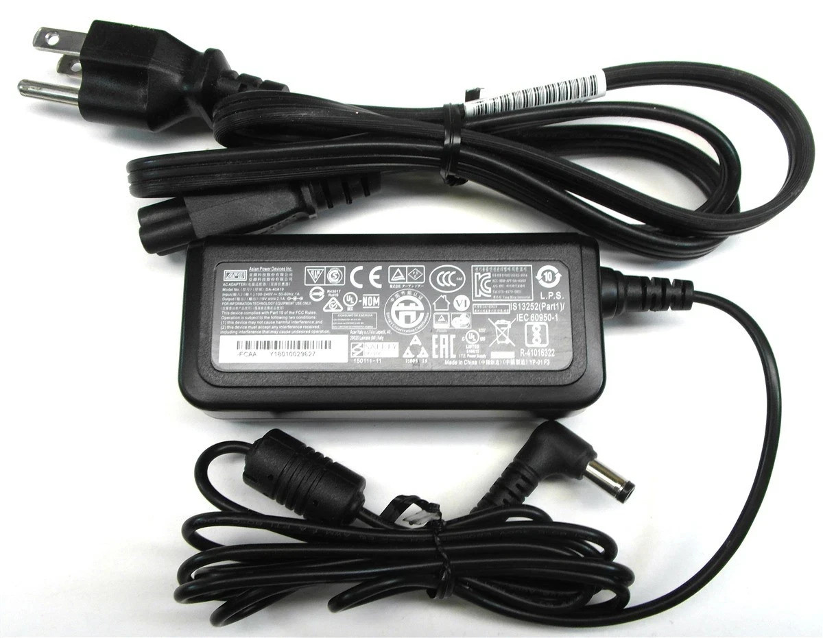 19V 2.1A 40W 5.5x2.5mm DA-40A19 DA-40B19 AC Adapter For APD Monitor Laptop