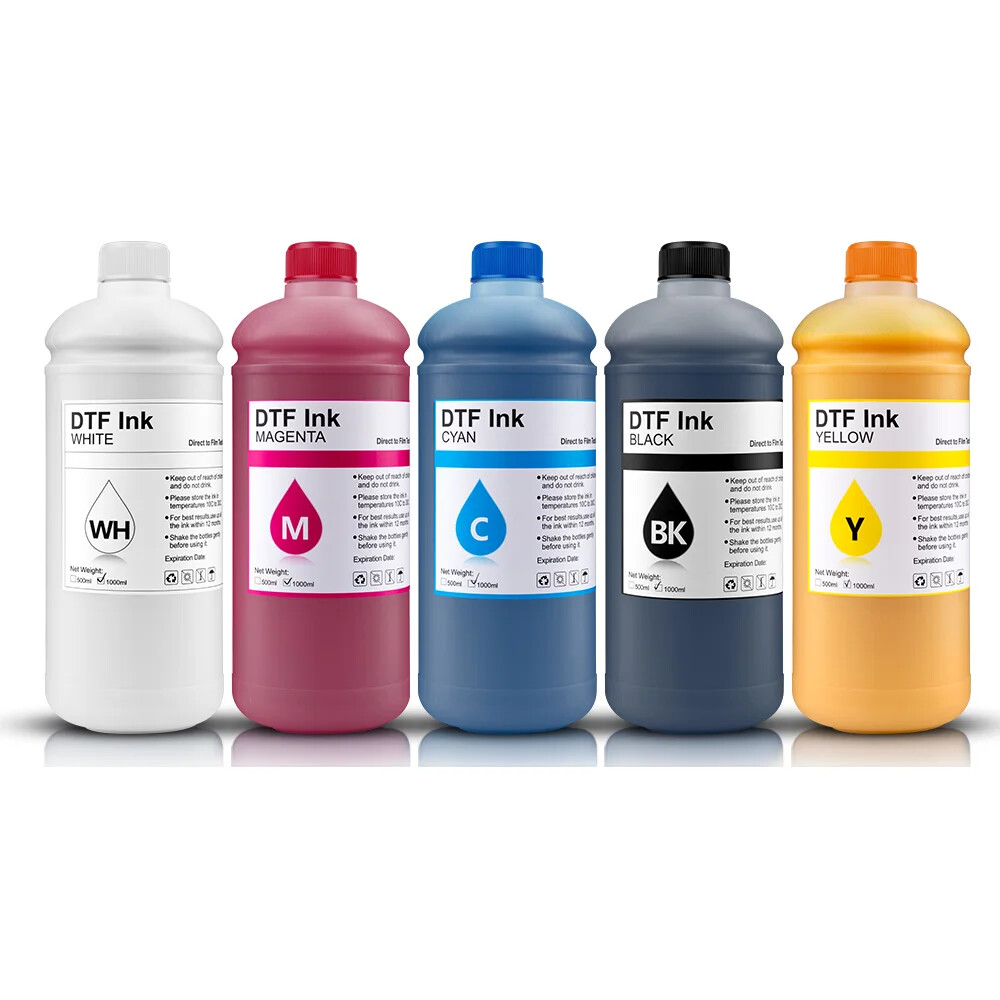 For Eps Txf30075 Oric Printer Dtf Pigment Ink 5x 1000ML