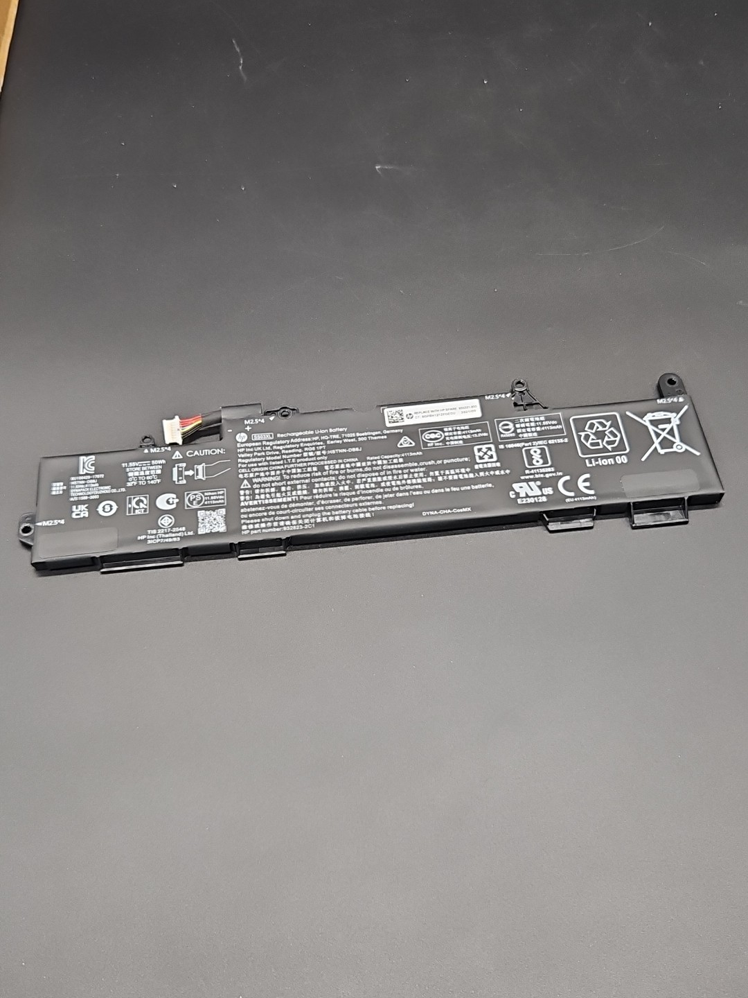 ORIGINAL OEM HP SS03XL BATTERY 11.55V 50TH RECHARGEABLE