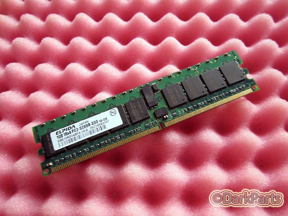 Eplida EBE10RD4ABFA-4A-E PC2-3200R-333 1GB Server Memory RAM