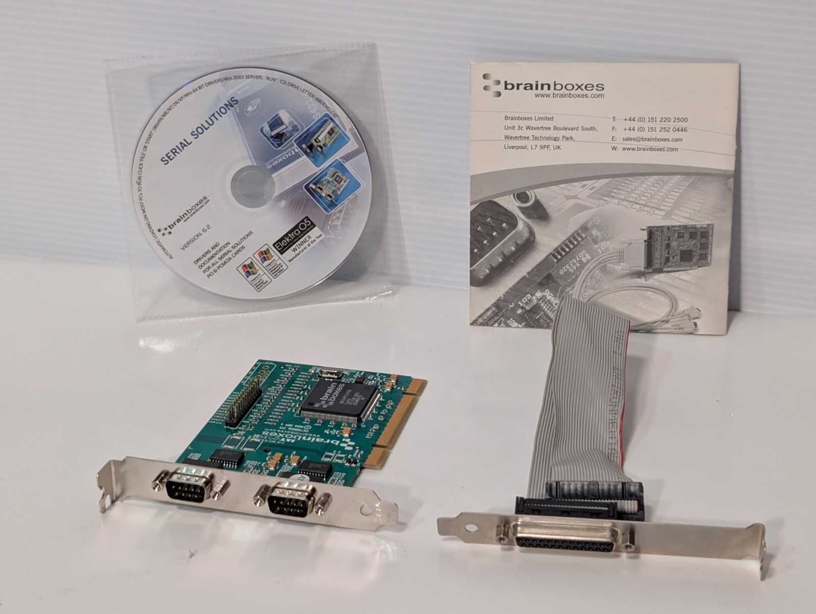 Brain Boxes UC-257B Universal PCI Serial Card Interface Module Kit, 481-1141