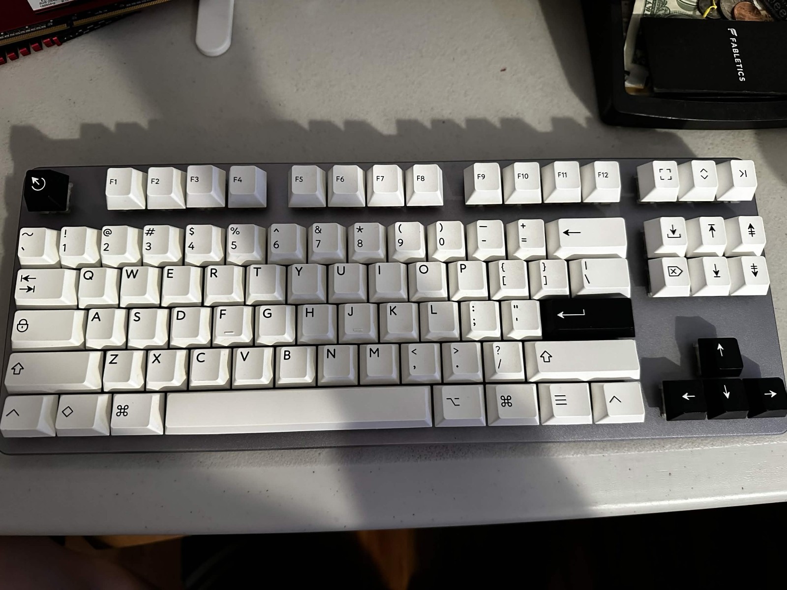 Drop Ctrl Keyboard with divinikey caps